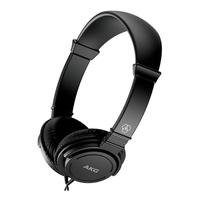 Fone Headphone Akg K21 Black Over Ear Profissional Studio Dj Cor Preto Luz Preto